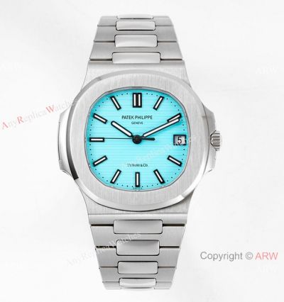 PPF Factory Swiss Patek Philippe Nautilus Tiff any 170th anniversary limited edition Watch 40mm